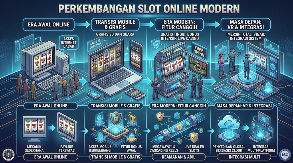 Perkembangan slot online modern
